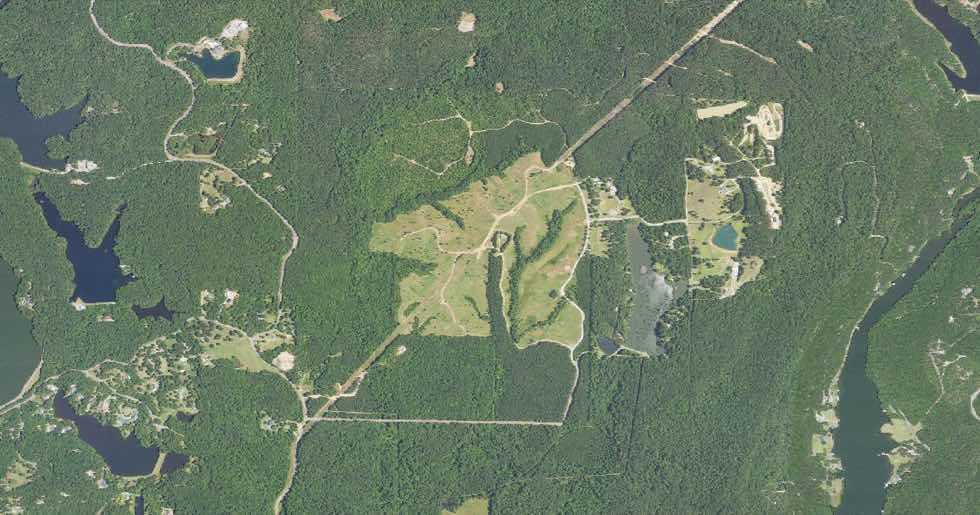 USDA NAIP aerial imagery of the demo parcel in Shelby County, Alabama